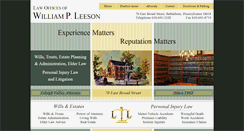 Desktop Screenshot of leeson3.com