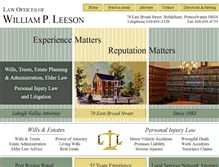 Tablet Screenshot of leeson3.com